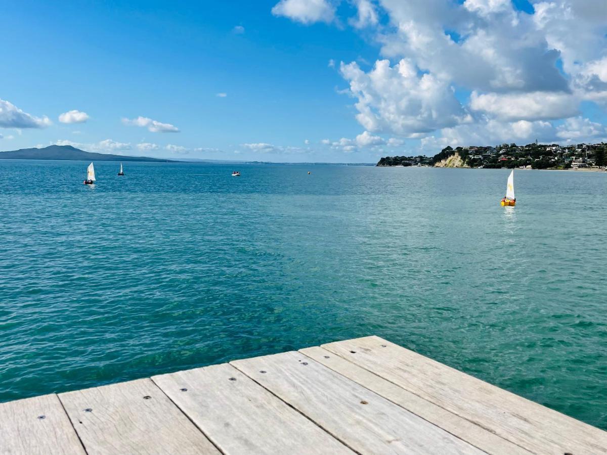 Family Friendly 3Br Flat - 3Min Walk To The Beach - Self Contained Auckland Zewnętrze zdjęcie